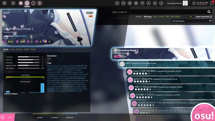 osu! android App screenshot 0